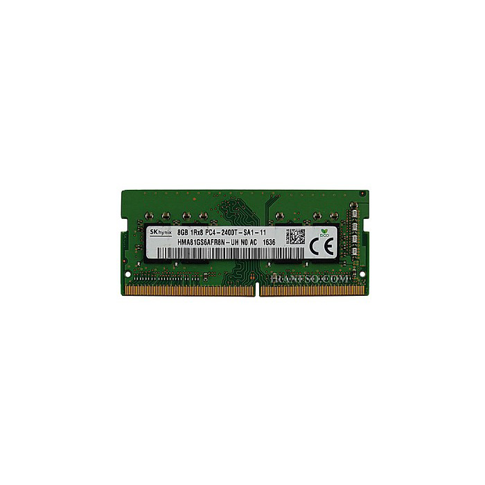 رم لپ تاپ کار کرده هاینیکس DDR4 مدل SK hynix 8G PC4 2400Mhz